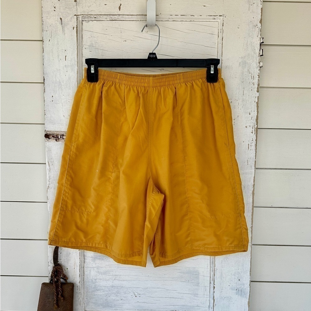 PATAGONIA, MENS, RELAXING & FLATTERING, SWIM TRUNKS. SIZE M